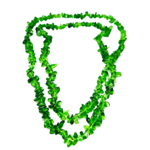 Monkvilla Trendy Green Chip Bead Necklace