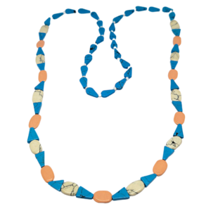 Monkvilla Trendy Faux Mixed Bead Necklace