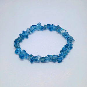 Monkvilla Princess Jaipuri Uncut Glass Bracelet Blue