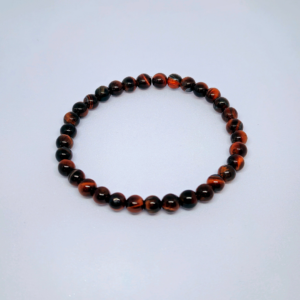Monkvilla Natural Red Tiger Eye Bracelet